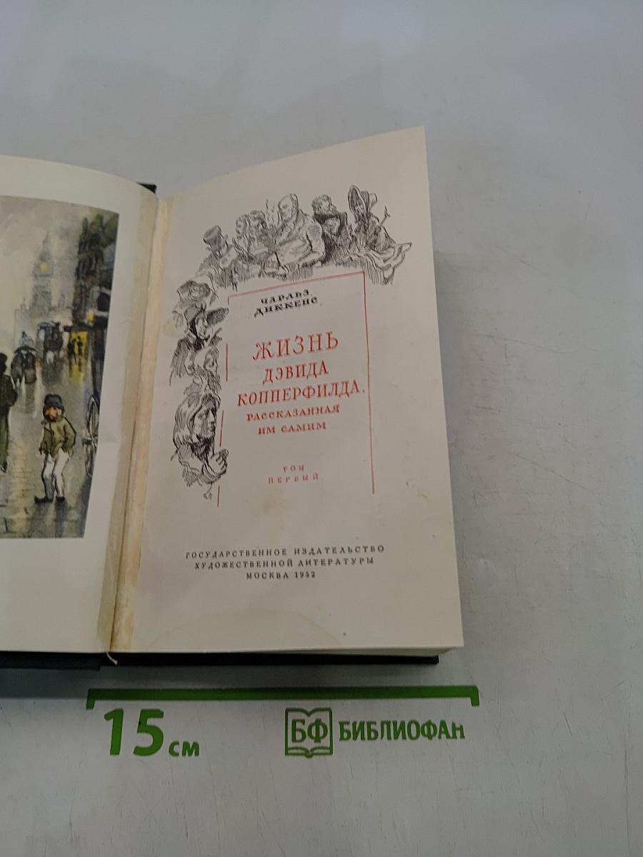 Жизнь Дэвида Копперфильда, рассказанная им самим. Том первый