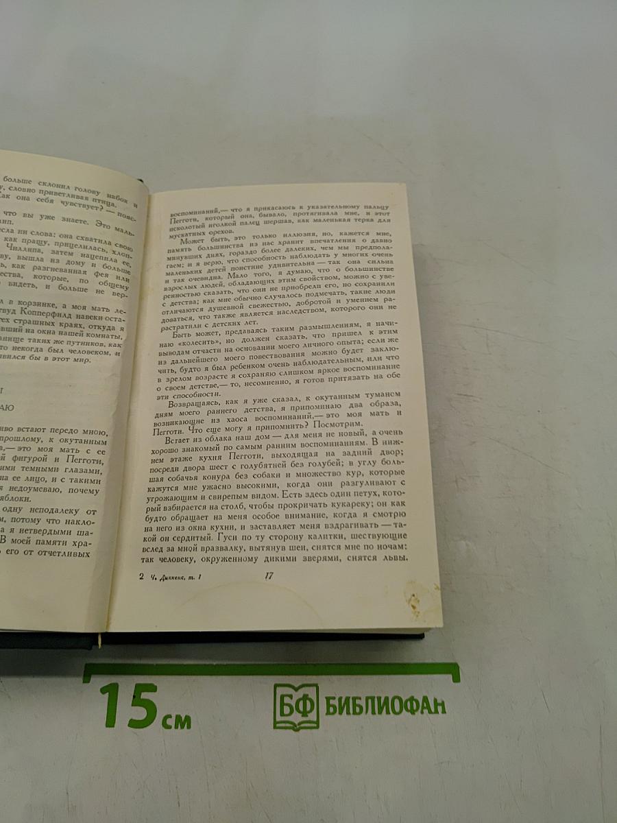 Жизнь Дэвида Копперфильда, рассказанная им самим. Том первый
