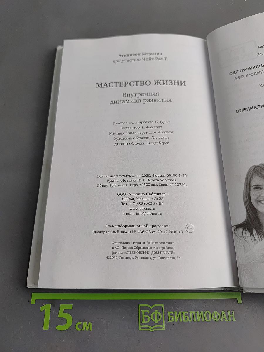 Мастерство жизни. Внутренняя динамика развития