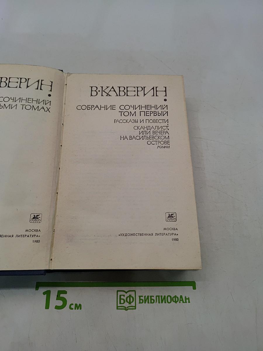 Собрание сочинений. Том первый. Рассказы и повести. Скандалист, или Вечер на Васильевском острове. Роман