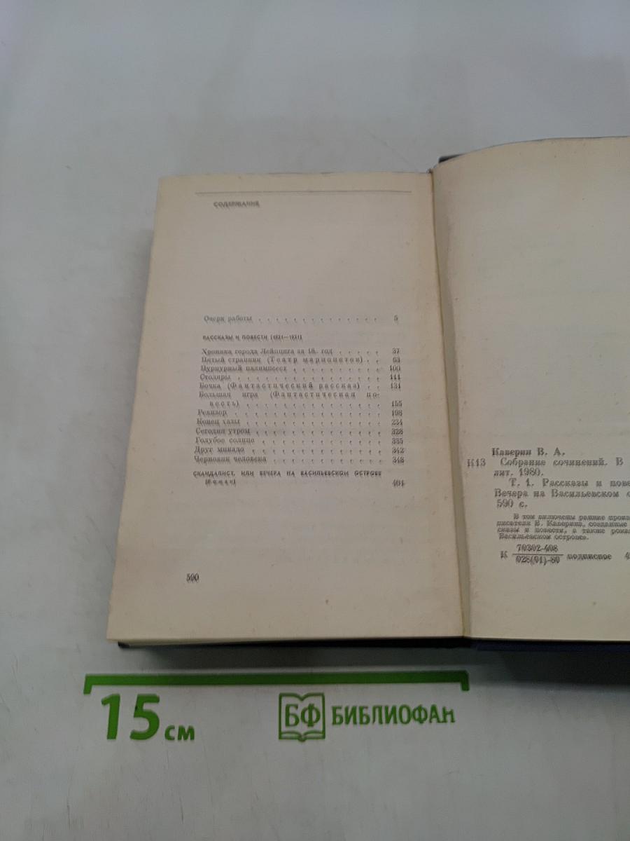 Собрание сочинений. Том первый. Рассказы и повести. Скандалист, или Вечер на Васильевском острове. Роман