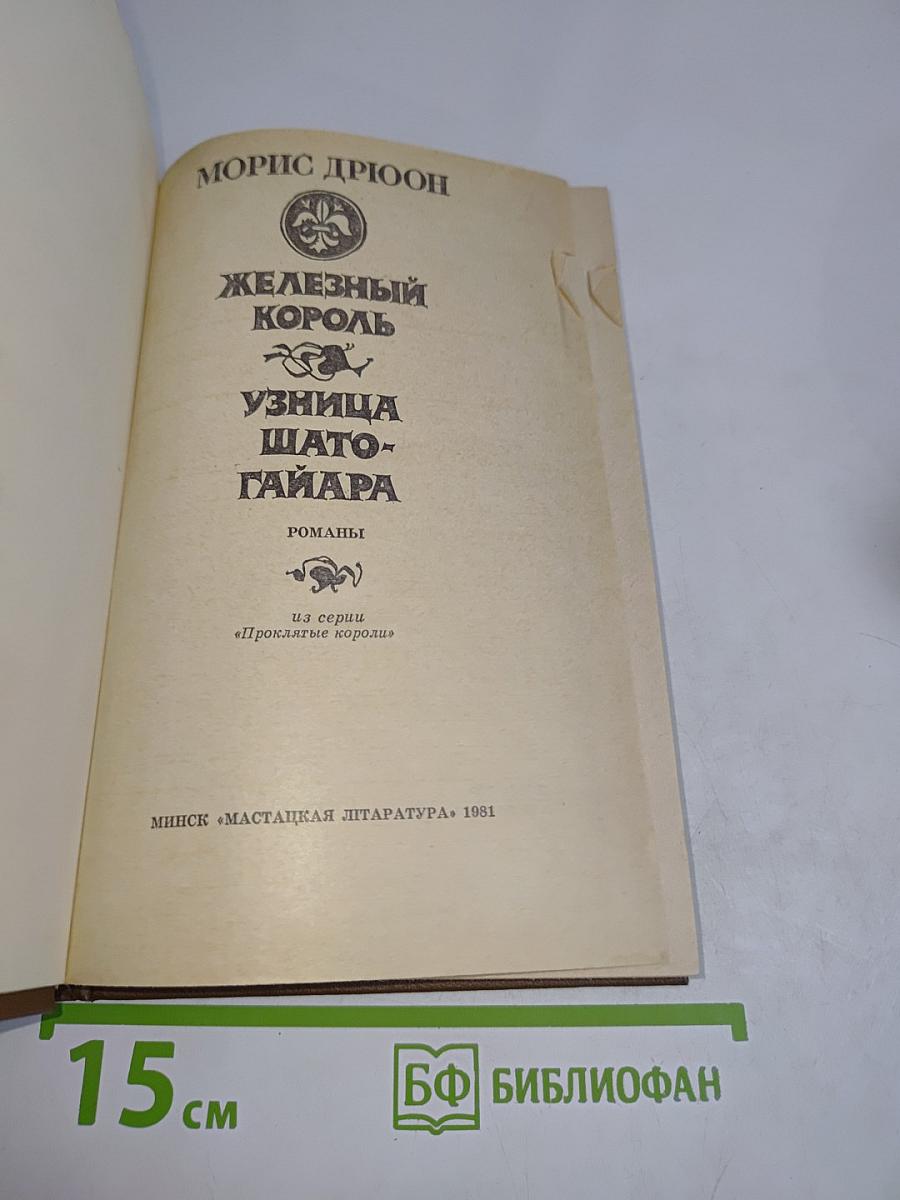 Железный король. Узница Шато-Гайара