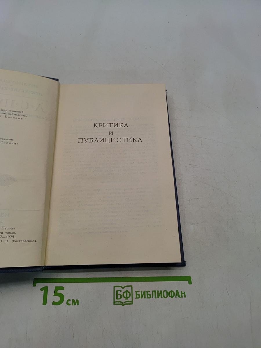 Критика и публицистика