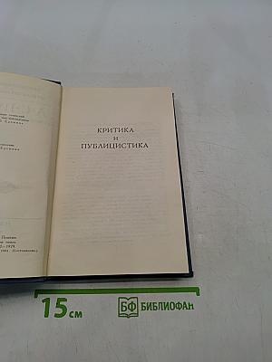 Критика и публицистика