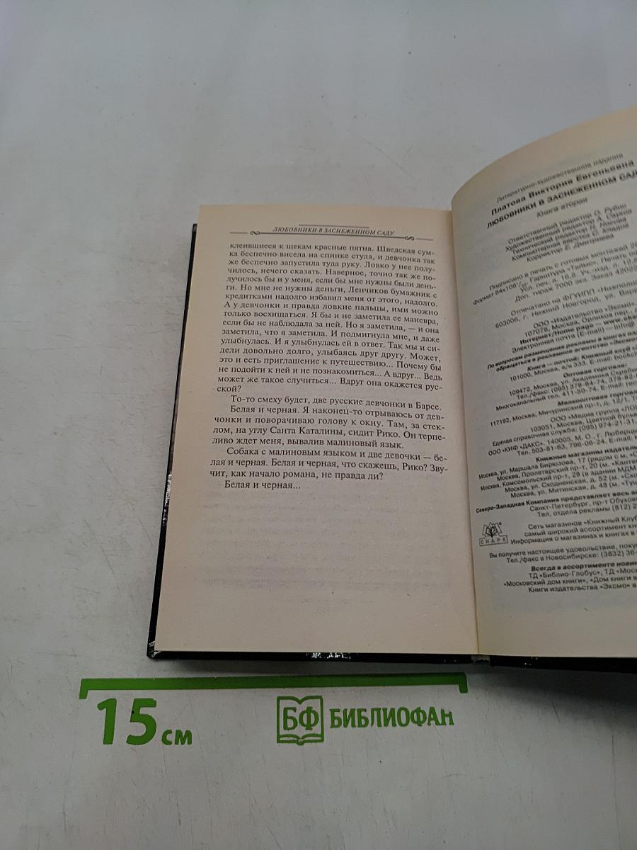 Любовники в заснеженном саду. Книга вторая
