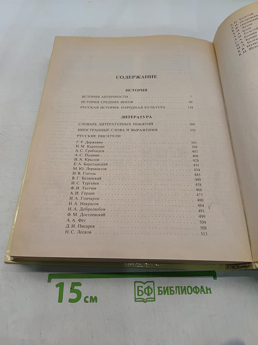 Большая школьная энциклопедия. Том 1