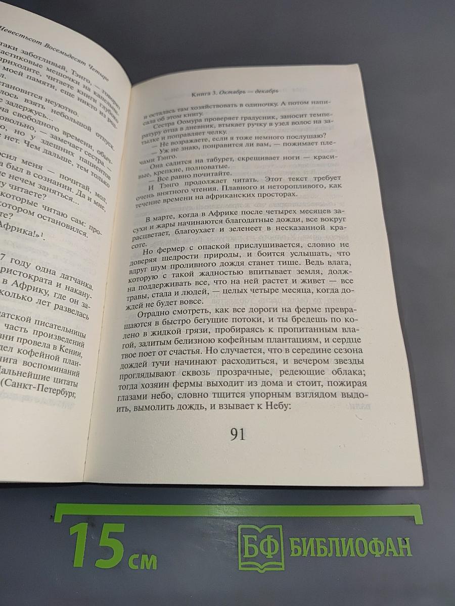 1Q84. Тысяча девятьсот восемьдесят четыре. Книга 3. Октябрь - декабрь