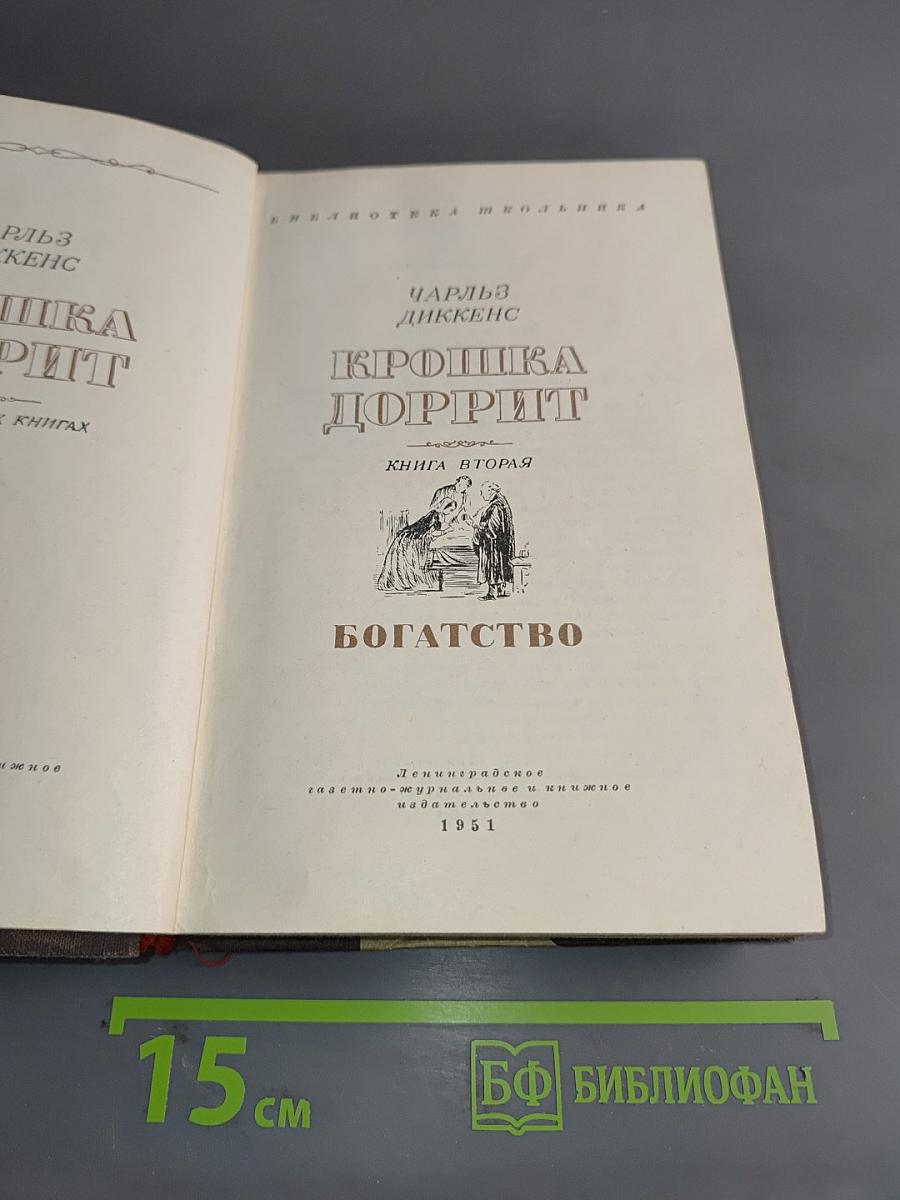 Крошка Доррит. Книга вторая. Богатство