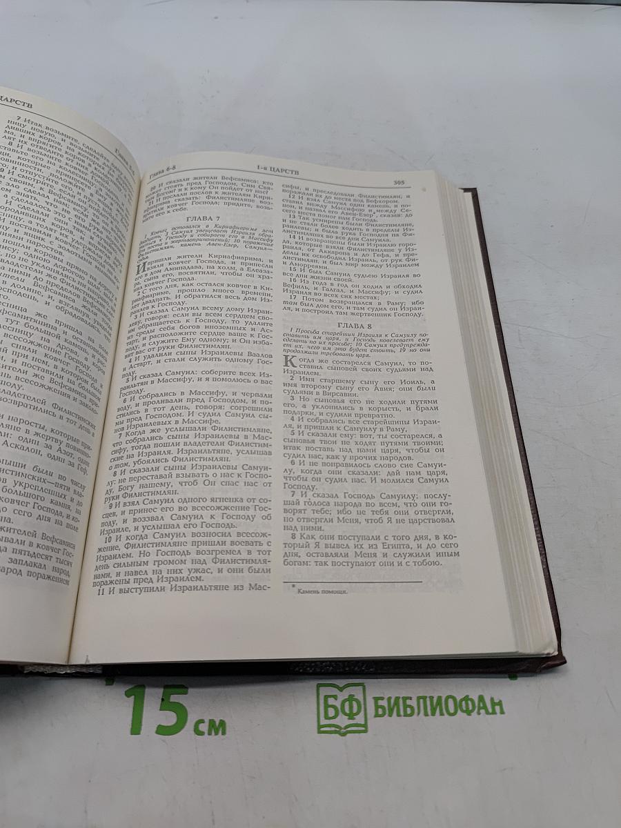 Библия. Книги Священного Писания Ветхого и Нового Завета. Том 1