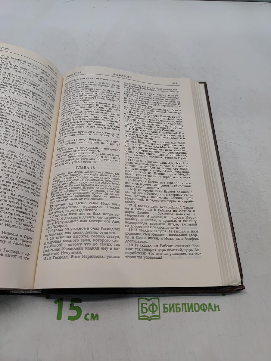 Библия. Книги Священного Писания Ветхого и Нового Завета. Том 1
