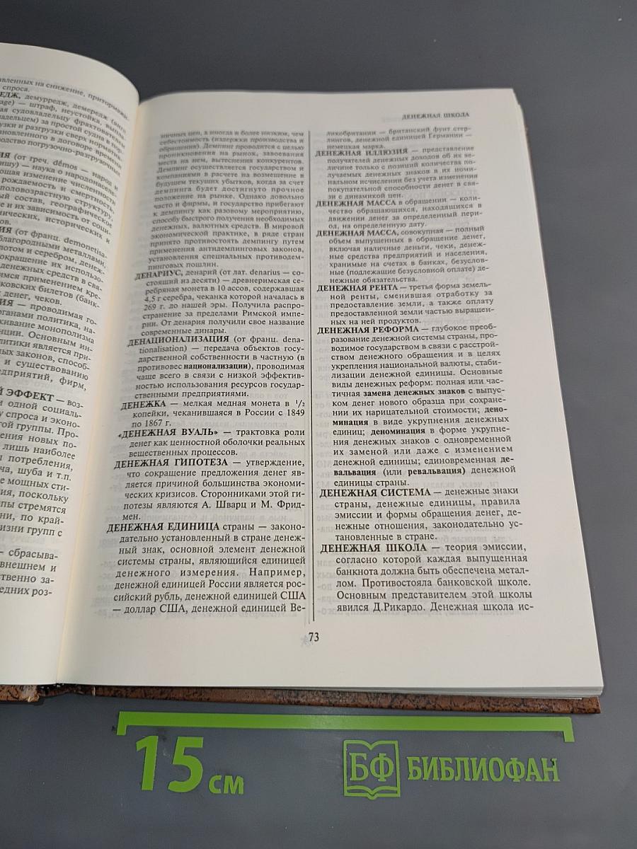 Современный экономический словарь