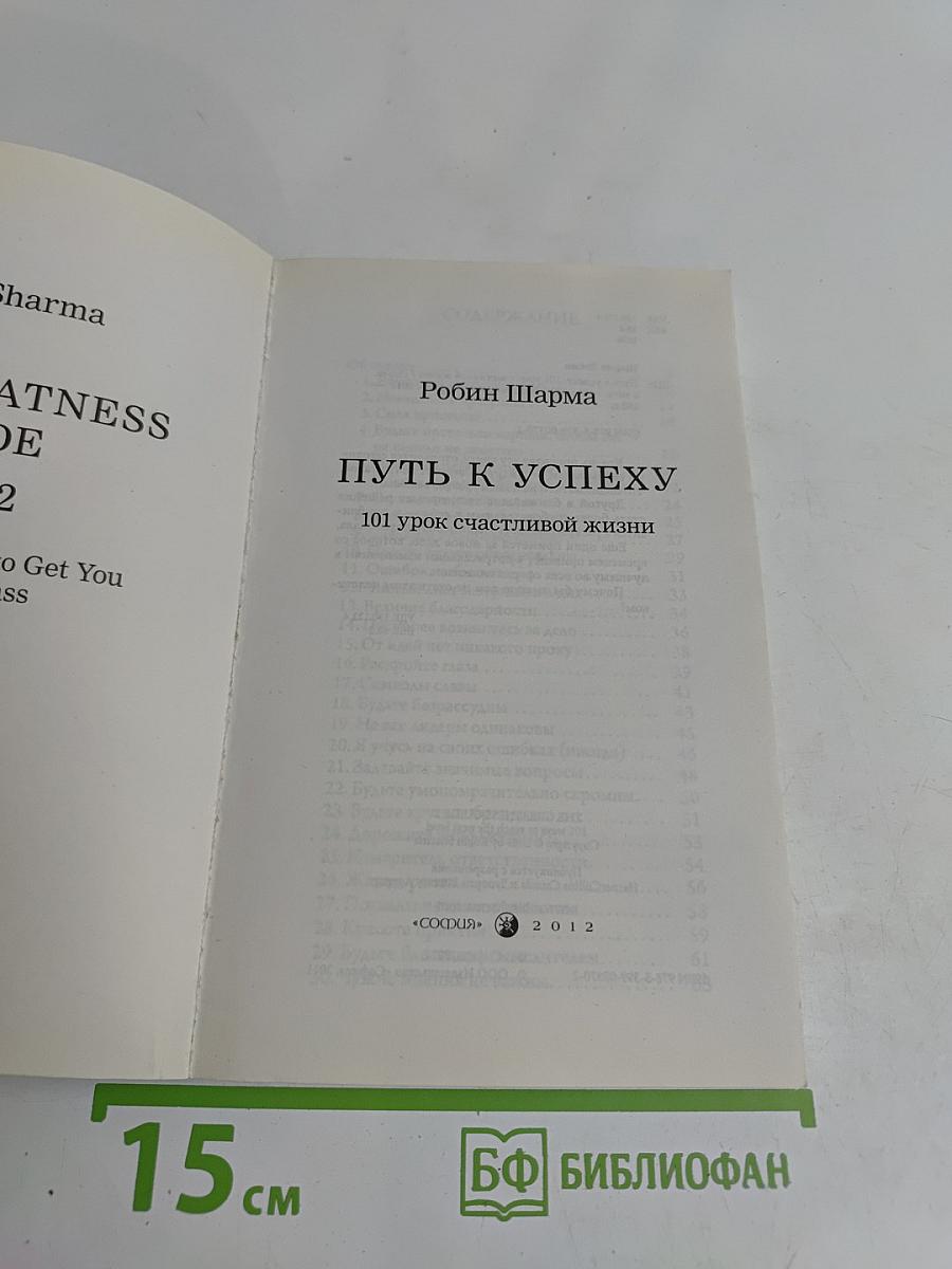 Путь к успеху. 101 урок счастливой жизни
