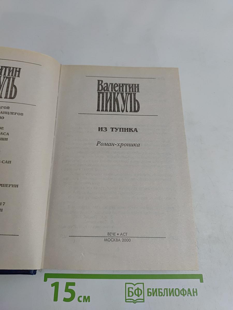 Из тупика