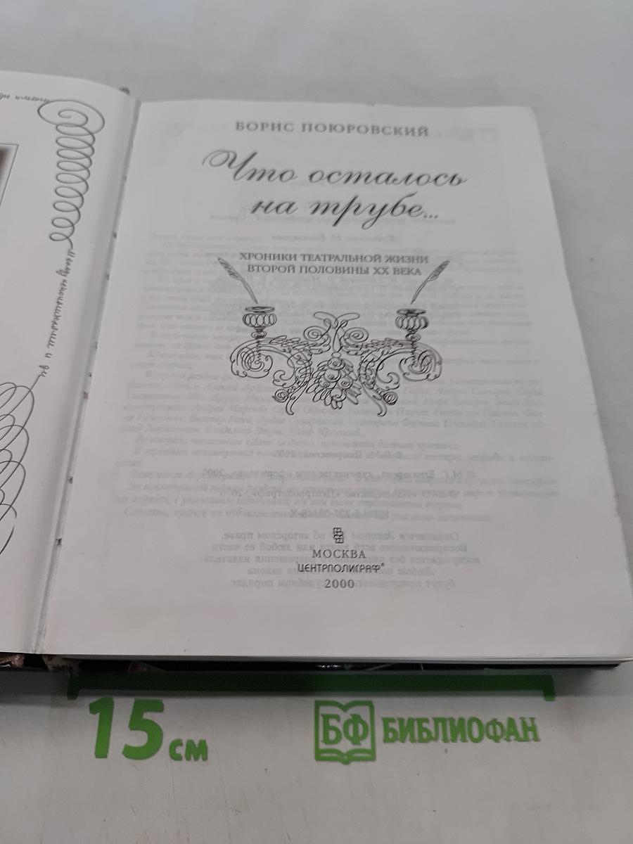 Что осталось на трубе...