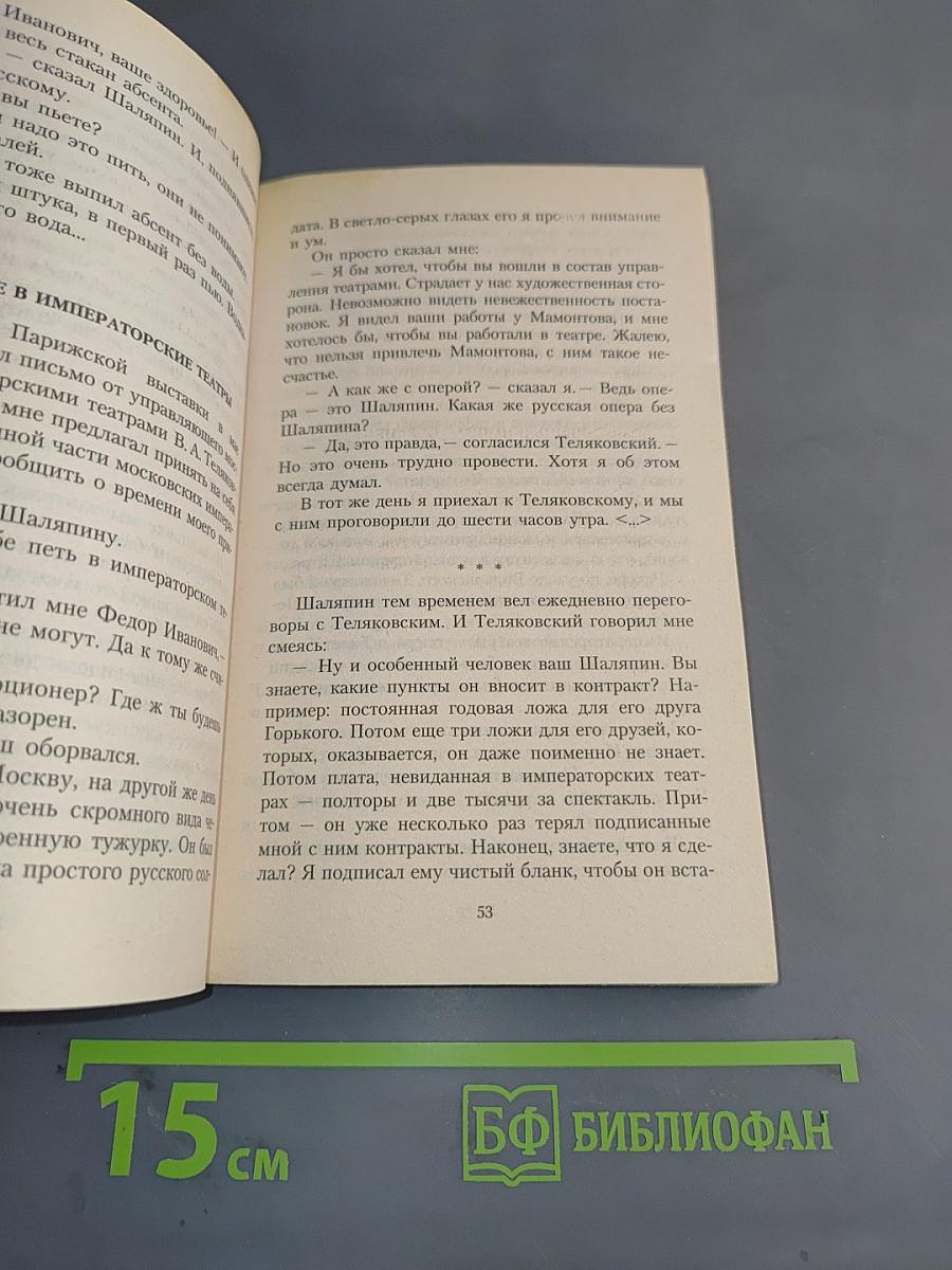 Шаляпин. Встречи и совместная жизнь