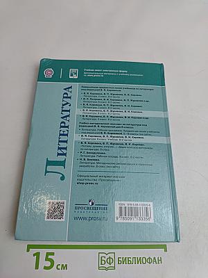 Литература. 8 класс. Учебник. В двух частях. Часть 2