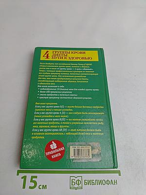 4 группы крови - 4 кухни