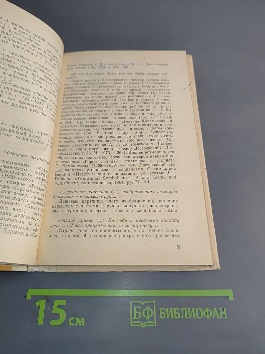 Роман Ф.М. Достоевского «Преступление и наказание». Комментарий. Книга для учителя