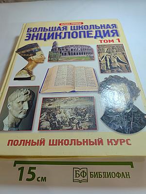 Большая школьная энциклопедия. 6-11 классы. Том 1