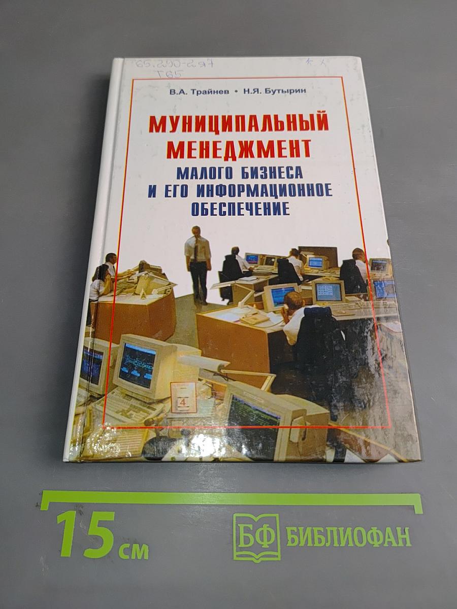 Муниципальный менеджмент малого бизнеса и его информационное обеспечение