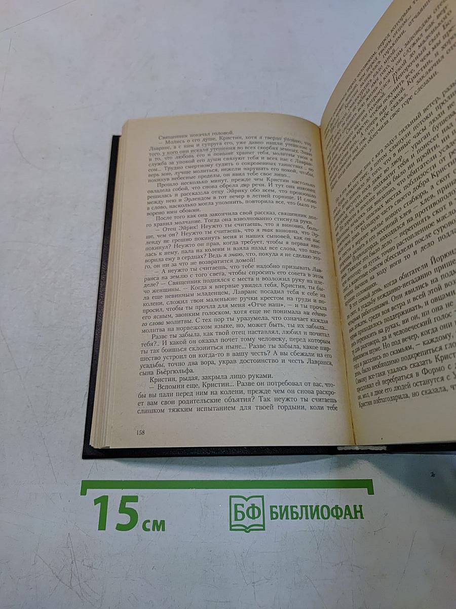 Кристин, дочь Лавранса. Роман в трех книгах. Книга 3. Крест