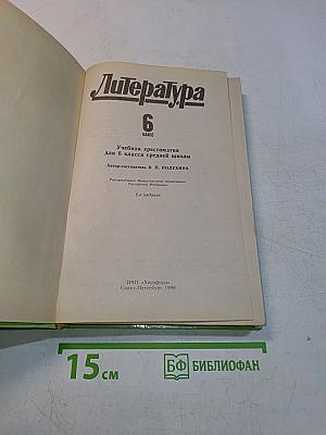 Литература 6 класс