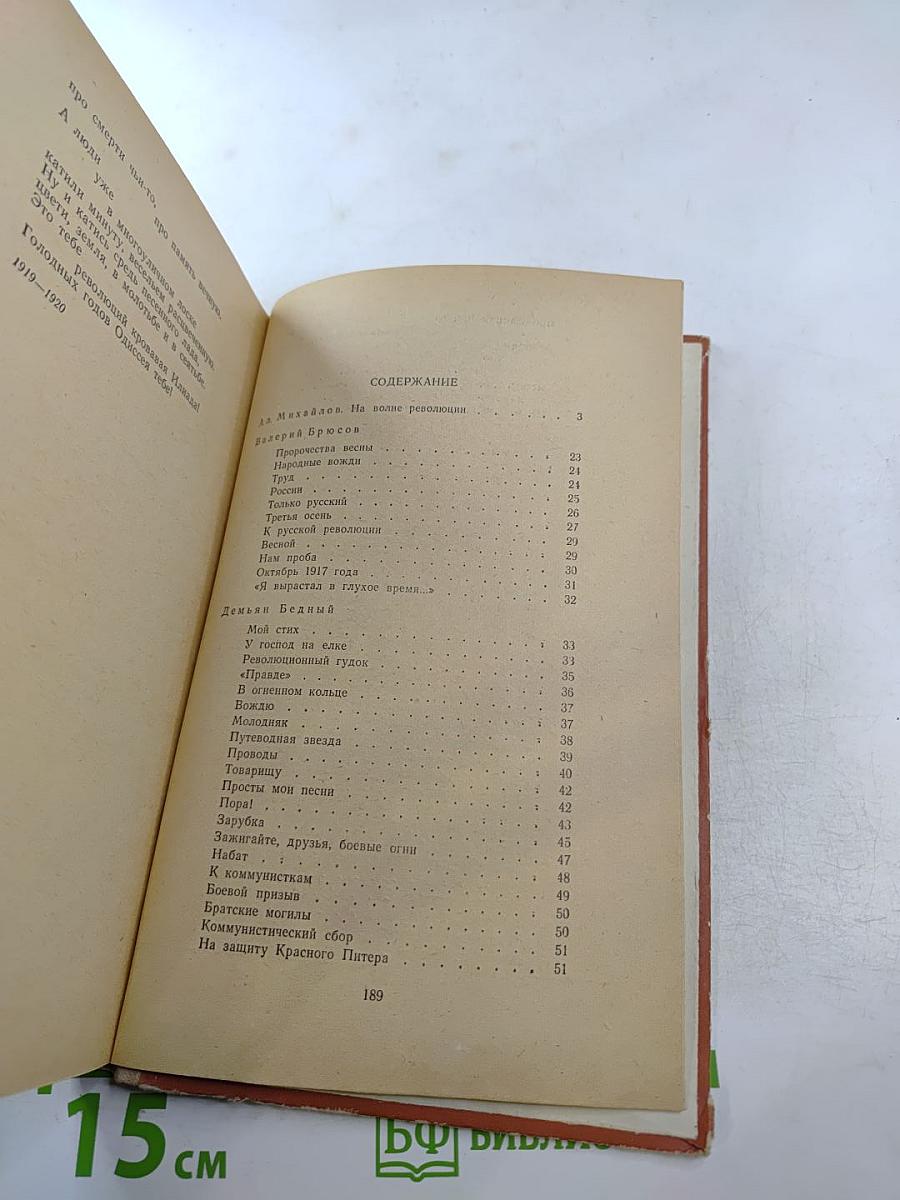 Поэзия 1917-1920 годов