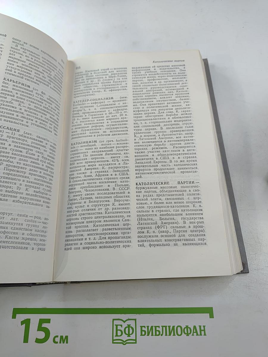 Краткий политический словарь