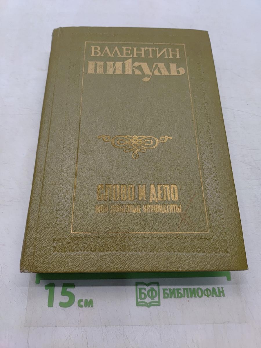 Слово и дело. Книга вторая. Мои любезные конфиденты