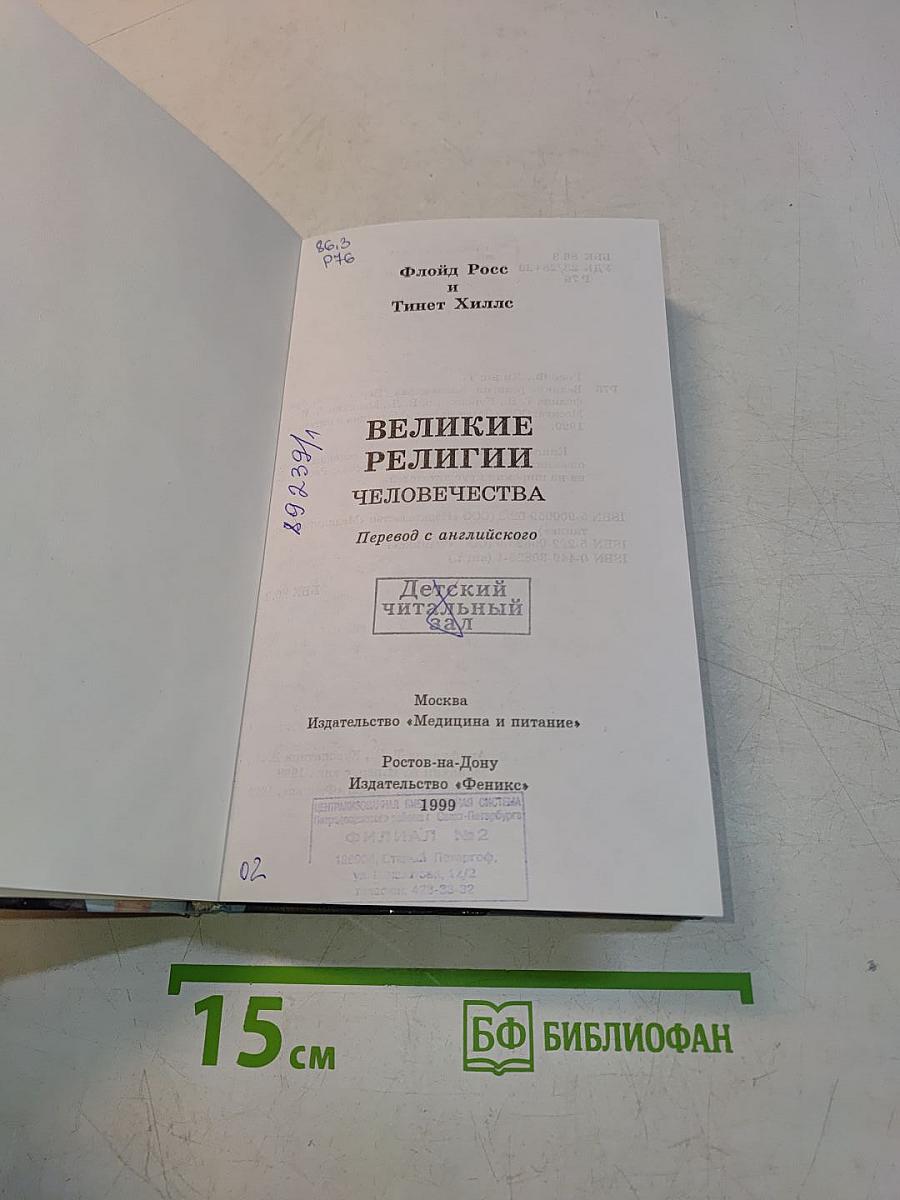 Великие религии человечества