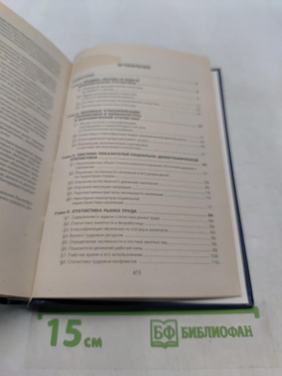 Экономическая статистика. Учебник