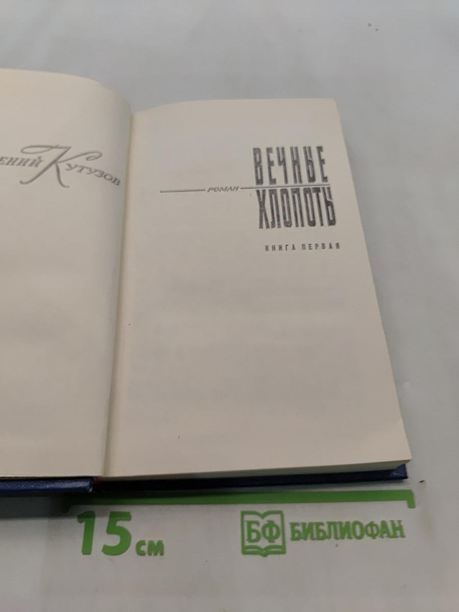 Вечные хлопоты. Книга первая