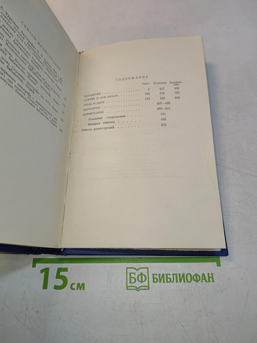Сочинения. Том восьмой. Гамлет и Дон-Кихот. Отцы и дети. 1859-1861