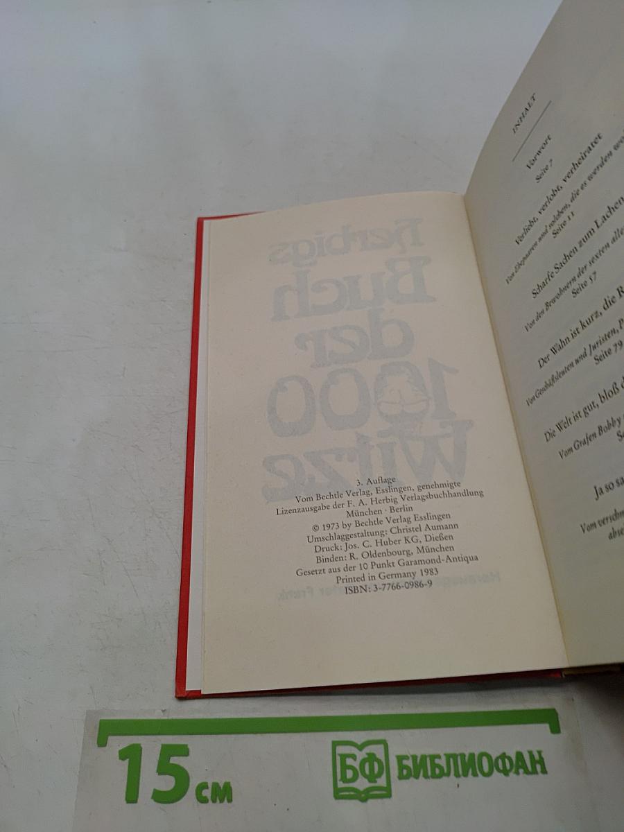 Herbigs Buch der 1000 Witze