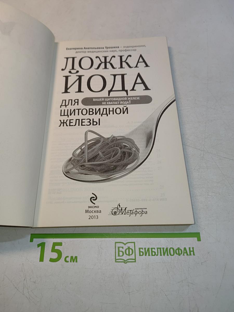Ложка йода для щитовидной железы