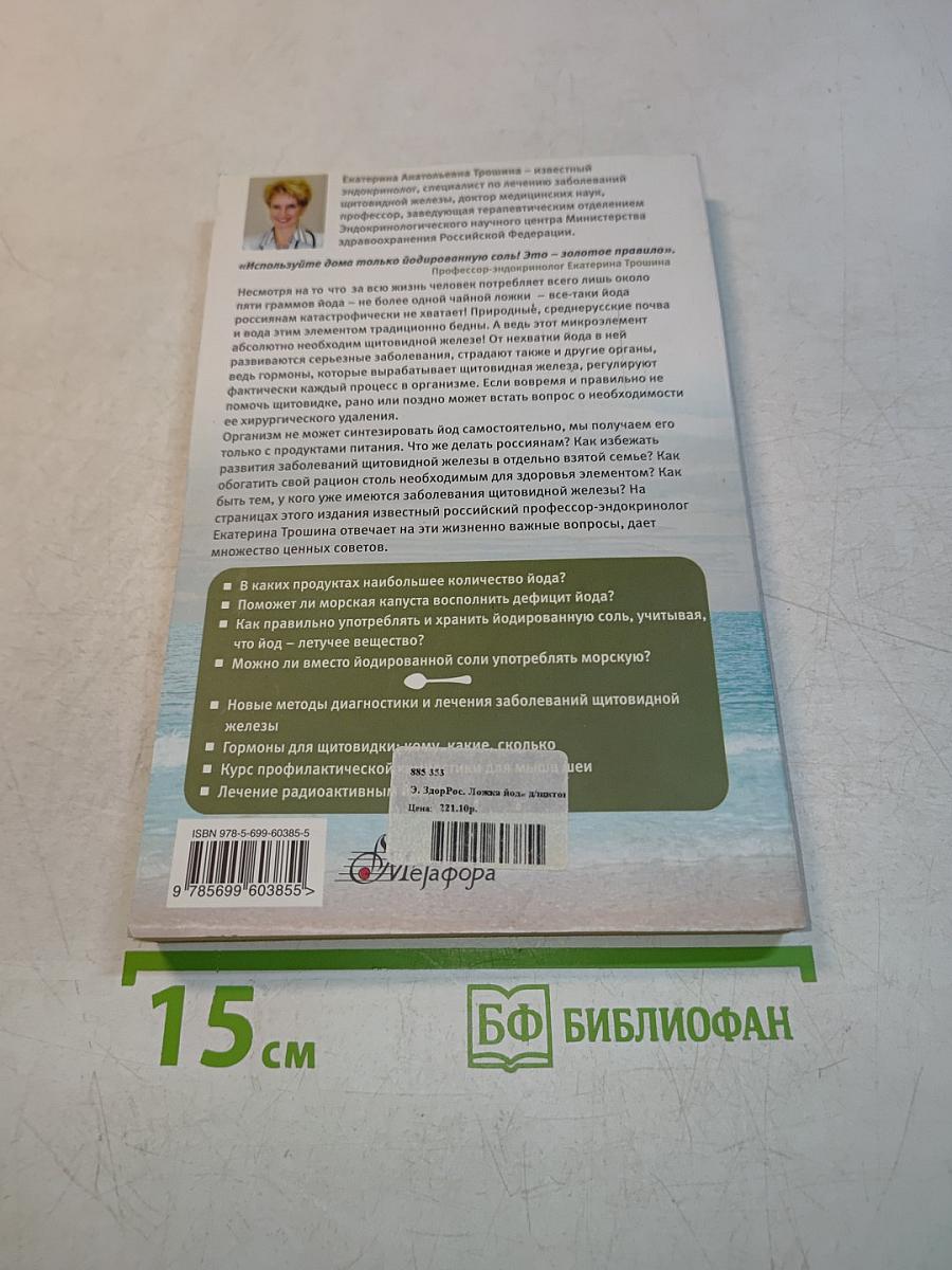 Ложка йода для щитовидной железы