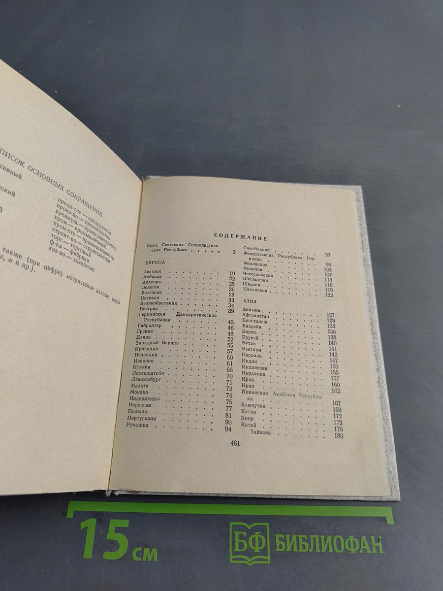 Страны мира. Краткий политико-экономический справочник
