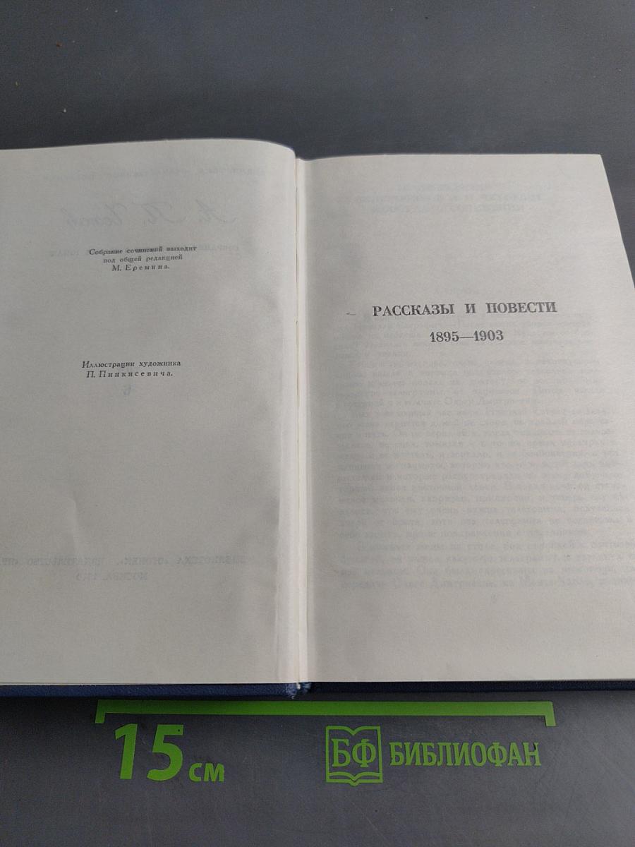 Собрание сочинений в восьми томах. Том 6. Рассказы и повести 1895-1903