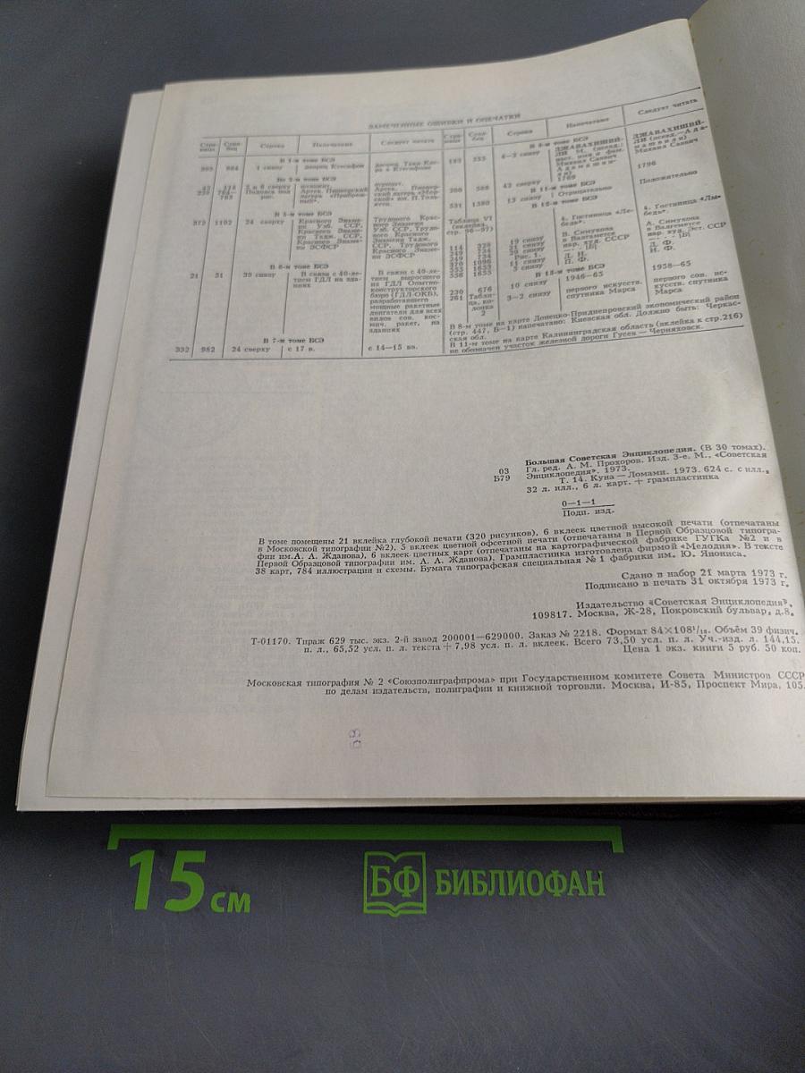 Большая Советская Энциклопедия, Том 14