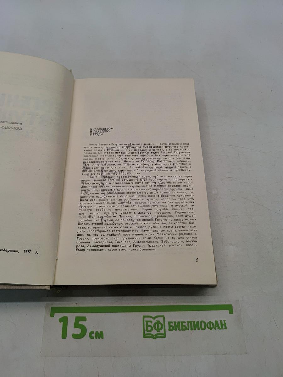 Стихи о Грузии. Поэты Грузии
