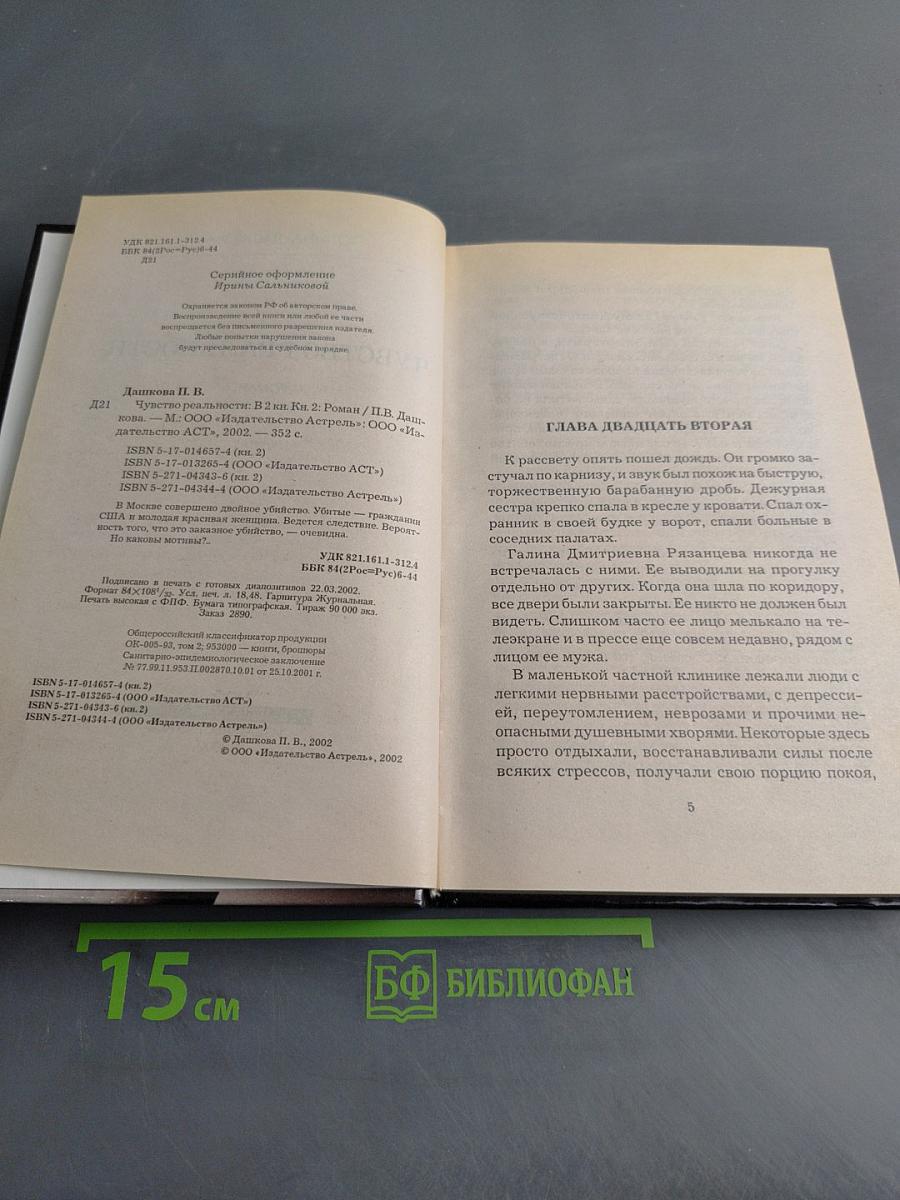 Чувство реальности. Книга 2
