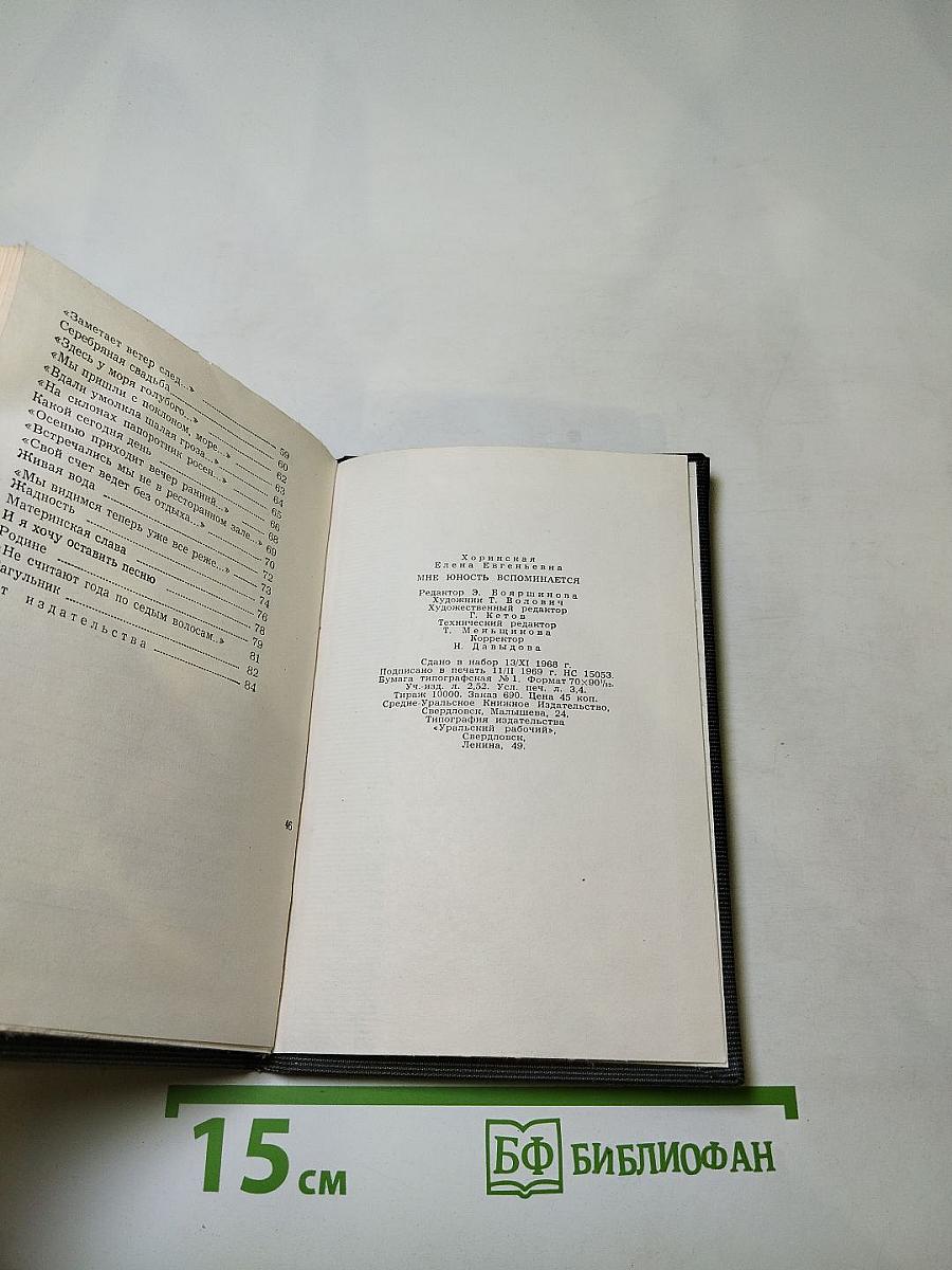 Мне юность вспоминается. Лирика