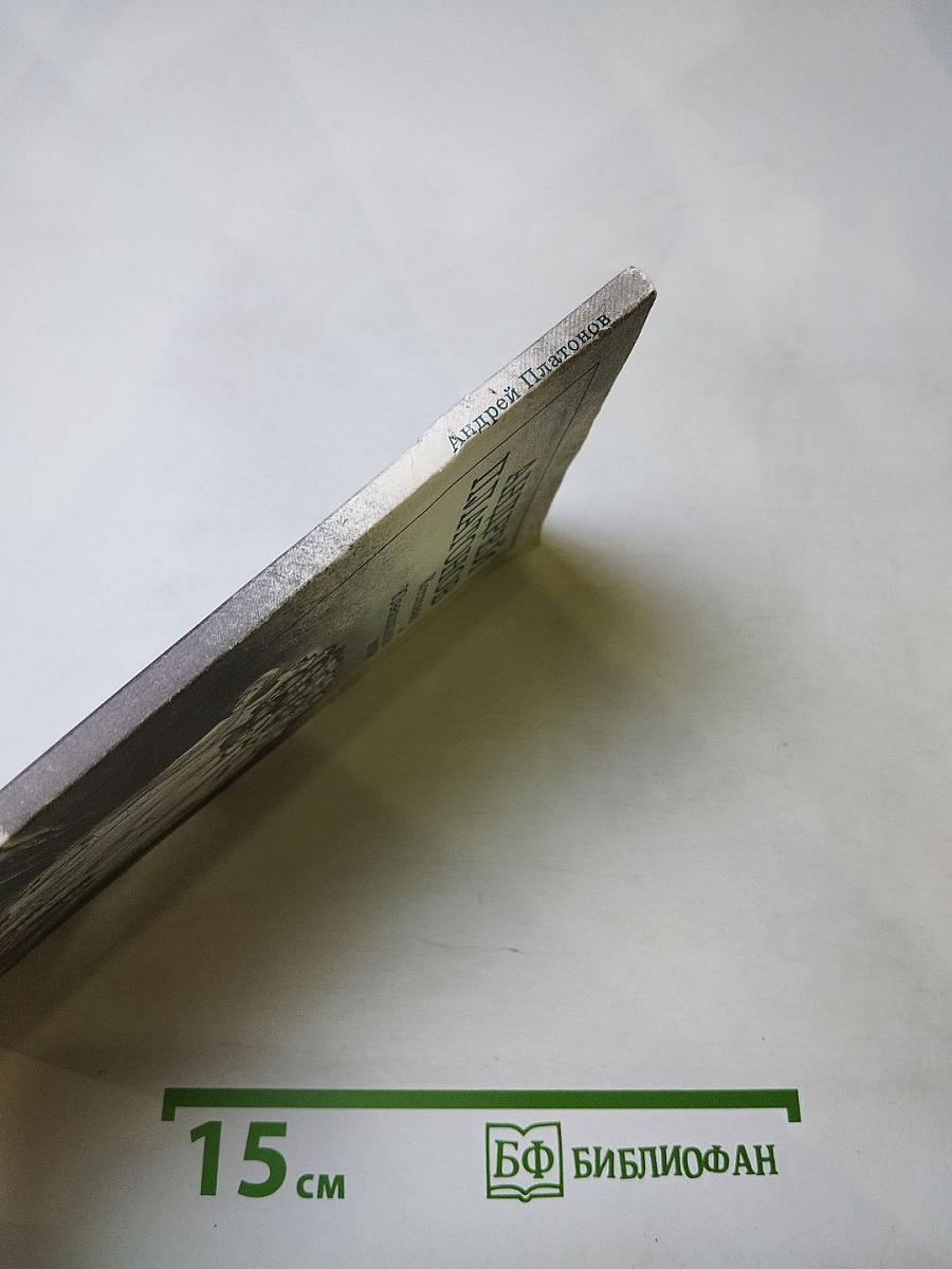 Котлован. Ювенильное море