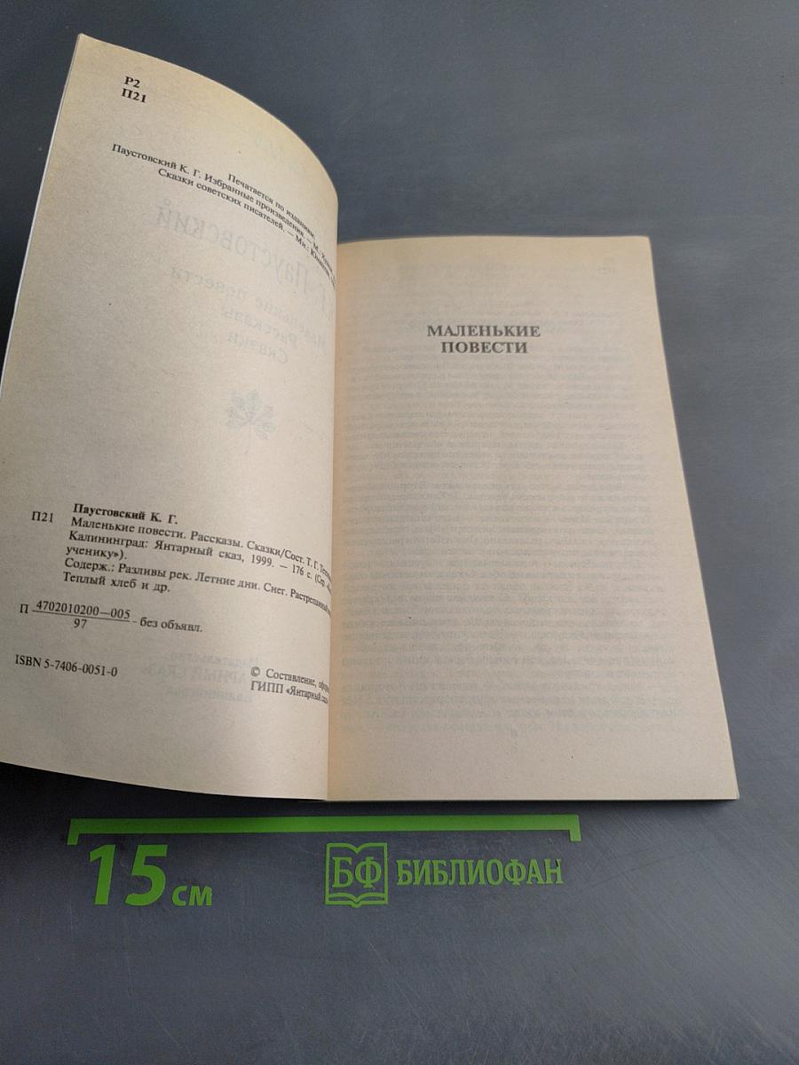Маленькие повести. Рассказы. Сказки