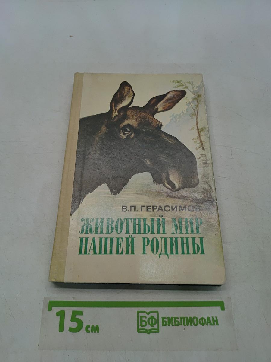 Животный мир нашей родины