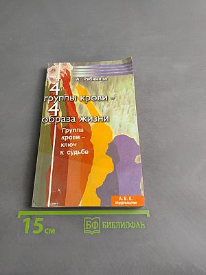 4 группы крови – 4 образа жизни