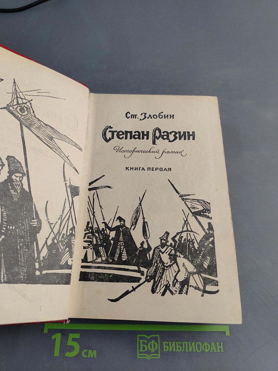 Степан Разин. Исторический роман. Книга первая