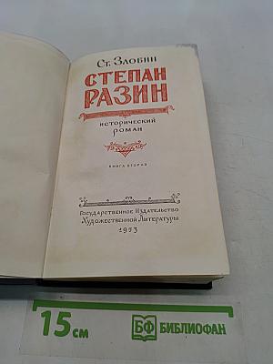 Степан Разин. Книга вторая