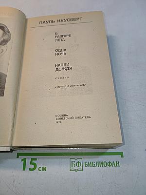 В разгаре лета. Одна ночь. Капли дождя