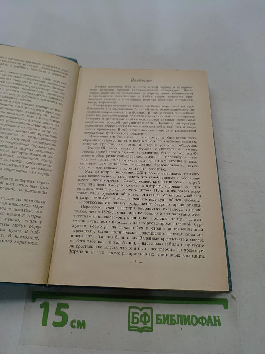 История русской литературы XIX века